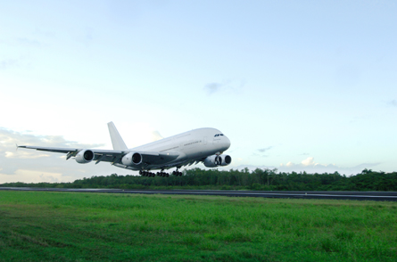 A380 in Guadeloupe