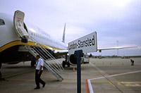Ryanair destination sign