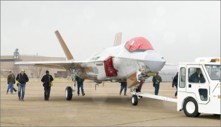 First F-35 Vision systems International W445