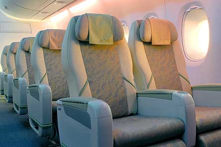 A380 economy seats W445
