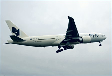PIA Boeing 777-200LR Launch W445