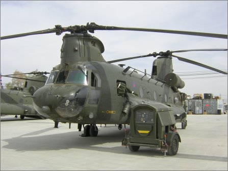 Chinook HC2 Afghanistan W445
