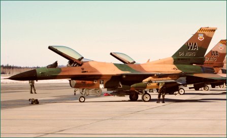 F-16 A Alaska W445