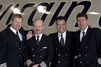 Virgin Galactic pilots W200