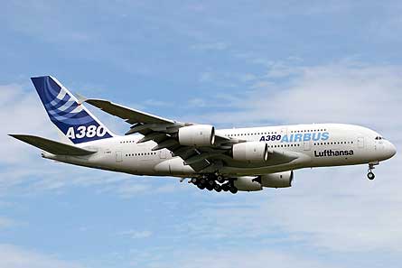 Airbus A380 Lufthansa W445