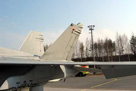 Finnish FA18 tail long W445