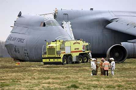 USAF C-5 Galaxy crashed W445