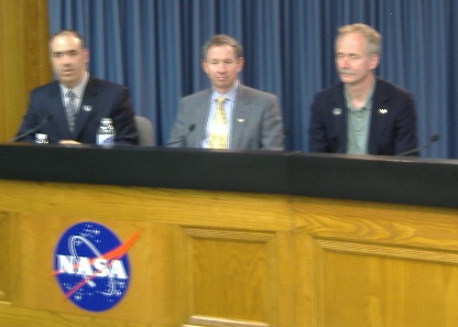 michael griffin press conference sts121 discovery