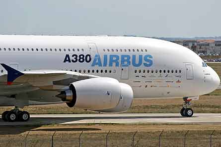 A380 MSN009 nose