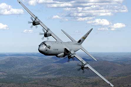 Lockheed C-130J US Army W445