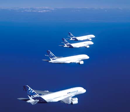 A380 formation