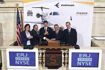 Embraer at the NYSE W445