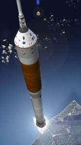 Orion launcher Ares I