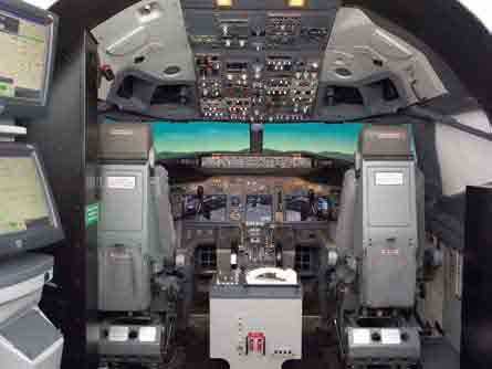 ATR F-B simulator
