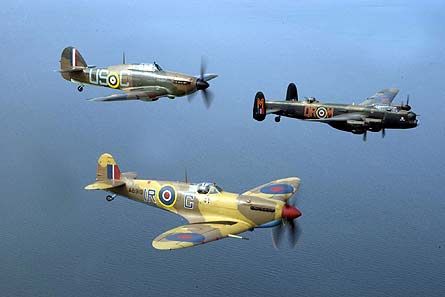 Battle of Britain trio W445