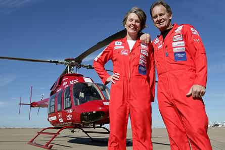 Poles helicopter attempt couple W445