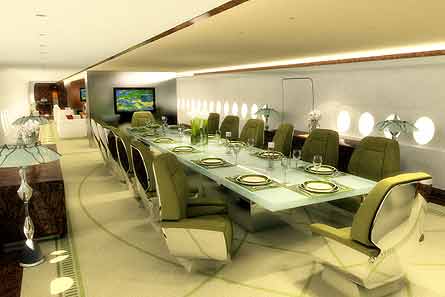 A380 Flying Palace dining room W445