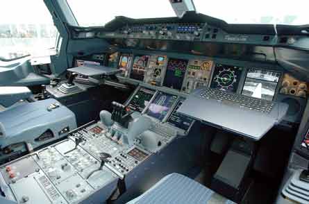 A380 MSN007 cockpit