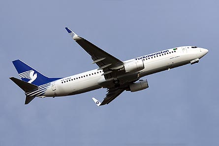 Turkmenistan 737-800 W445