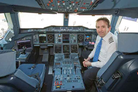 A380 Filton pilot