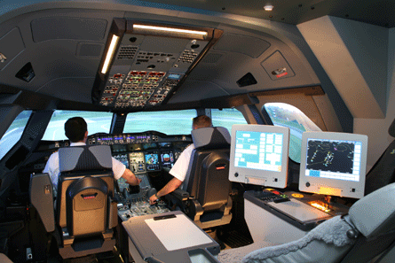 a380 flight sim