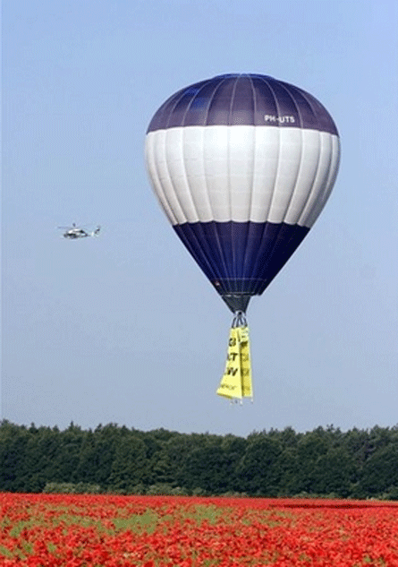 Greenpeace balloon