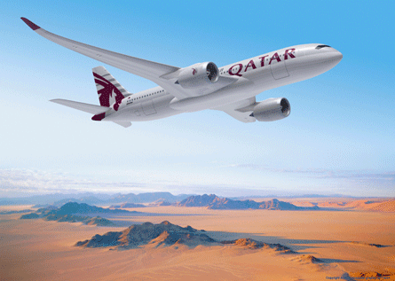 Qatar Airways a350 xwb