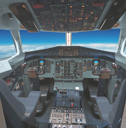 ATR cockpit
