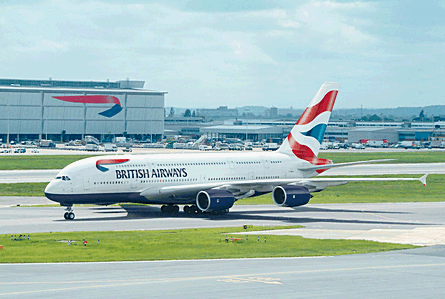 british airways A380