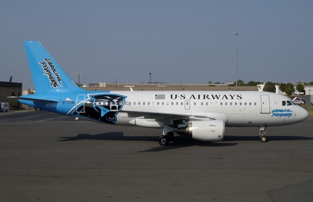 US Airways Carolina Panthers livery