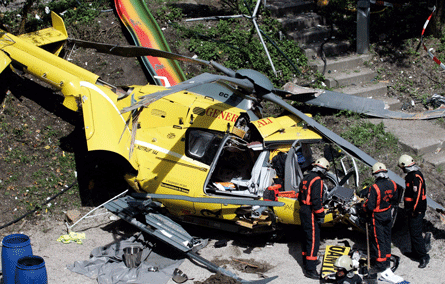 helicopter crash near Salzburg 2006