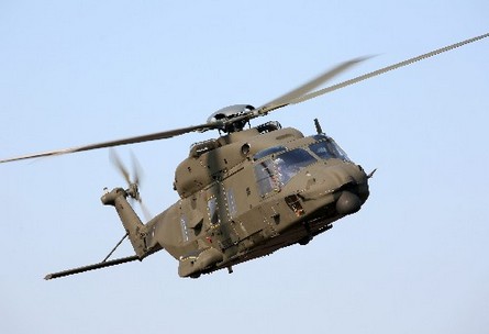 NH90 TTH helicopter