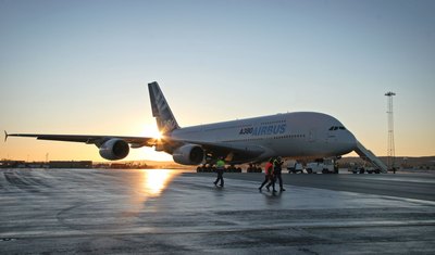 A380 in Oslo2