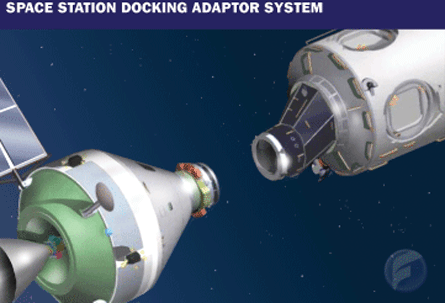 space docking gif
