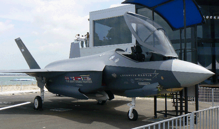 JSF F-35 mockup at Singapore