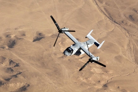 MV-22 in Iraq - flying