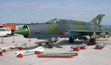 MiG-21 Croatia