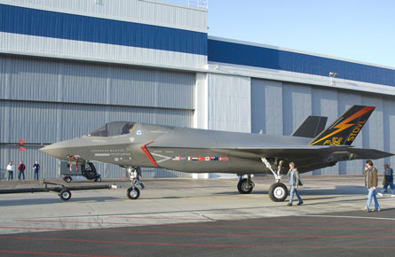 F-35B BF-1 painted