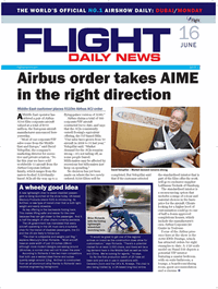 AIME Flight Day News Day 1