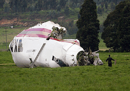 Kalitta 747 Bogata Crash