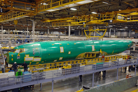P-8A Poseidon in production