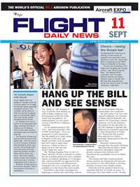 Aircraft Interiors Expo USA: Flight Daily News Day