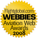 Flightglobal Webbies logo
