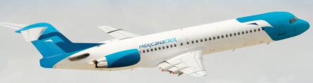 Mexicana Click Fokker 100