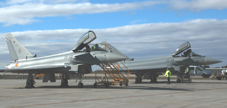 Eurofighter T2 pair Spain