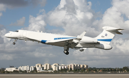 G550 CAEW 1 take off - IAI