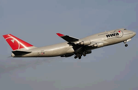 Northwest Airlines 747