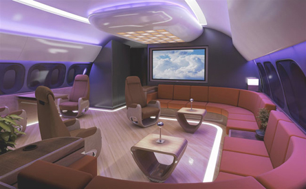 787 Dreamdiner lounge concept