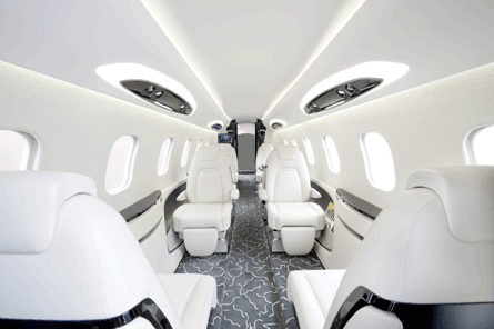 Learjet 85 interior