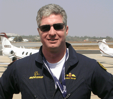Ricardo Traven - Boeing F/A-18E/F chief test pilot